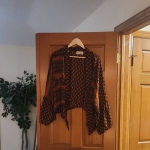 Chic Women's Geometric Blouse